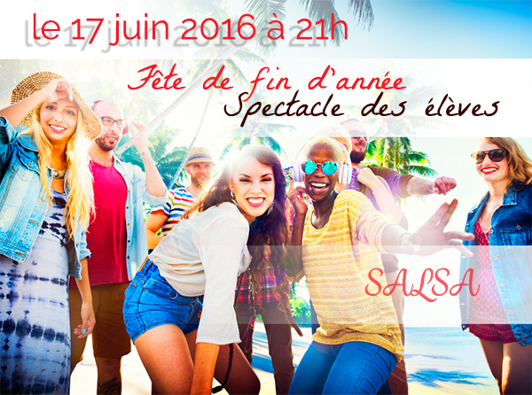 Fête Salsa 17 juin 2016 à 21h