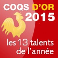 Coq d'Or 2015, Guide des Gourmands
